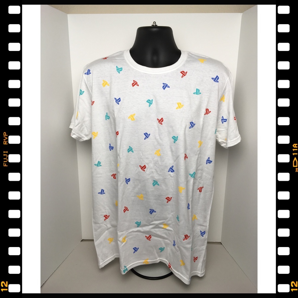 New~T-Shirt~Sony~Playstation~Licensed~